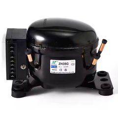 Компрессор для автохолодильника 12/24 Вольт Anuodan ZH35G (R-134a, DC12V, DC24V), Чорний