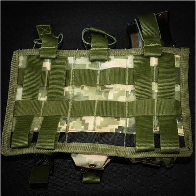 Підсумок під 6 магазинів АК Kirasa з кордури піксель (Арт.KI243)