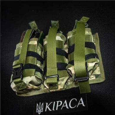 Підсумок під 6 магазинів АК Kirasa з кордури піксель (Арт.KI243)