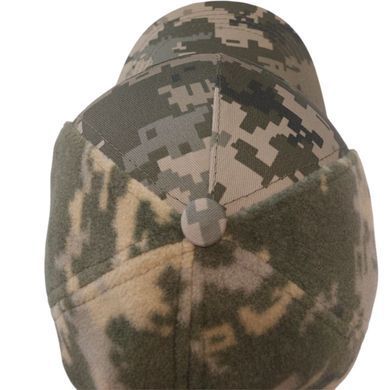 Зимова кепка на флісі герб Ranger піксель (RA8949)