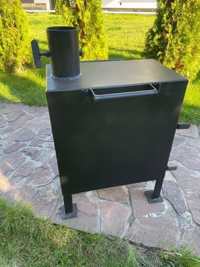 Піч буржуйка "М", стаціонарна, метал - 4мм. обігрів до 50 м2