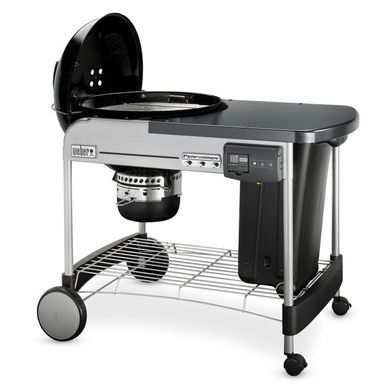 Вугільний гриль Weber Performer Deluxe GBS 57 см, чорний