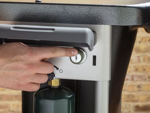 Вугільний гриль Weber Performer Deluxe GBS 57 см, чорний