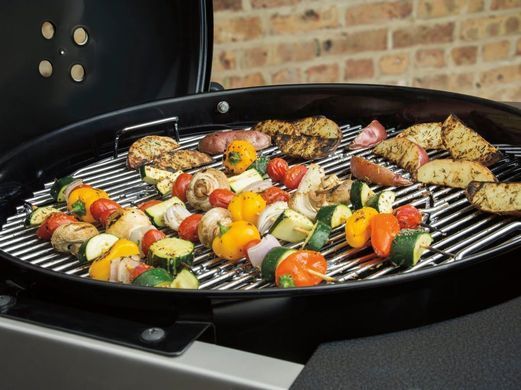 Вугільний гриль Weber Performer Deluxe GBS 57 см, чорний