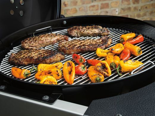 Вугільний гриль Weber Performer Deluxe GBS 57 см, чорний