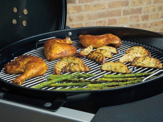 Вугільний гриль Weber Performer Deluxe GBS 57 см, чорний