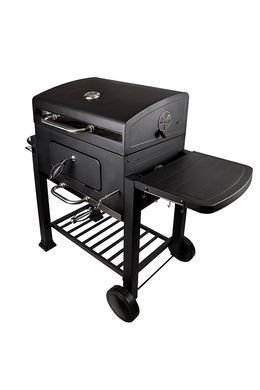 Вугільний гриль-барбекю GRILL BLACK + стартер