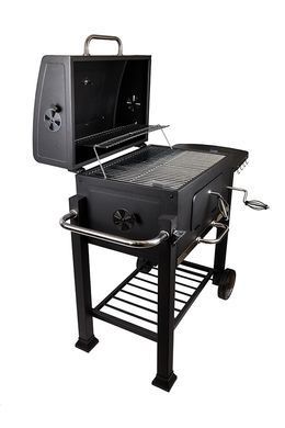 Вугільний гриль-барбекю GRILL BLACK + стартер