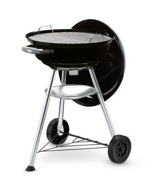 Угольный гриль Weber Compact Kettle 47 см, черный