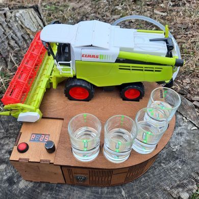 Наливатор Комбайнер-СИЛУСНИК CLAAS-MINI под 4 рюмки | Автоматический наливатор с аккумулятором
