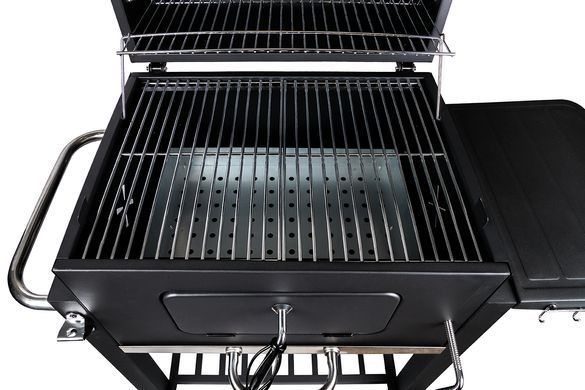 Вугільний гриль-барбекю GRILL BLACK + стартер