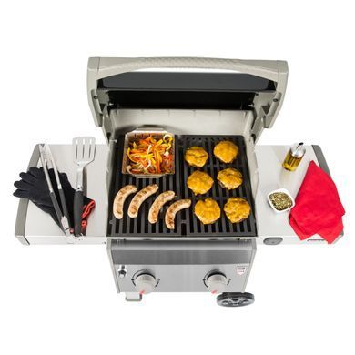 Газовий гриль Weber Spirit II E-210 GBS, чорний