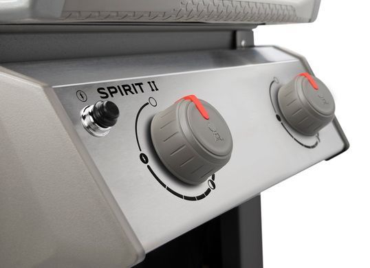 Газовий гриль Weber Spirit II E-210 GBS, чорний