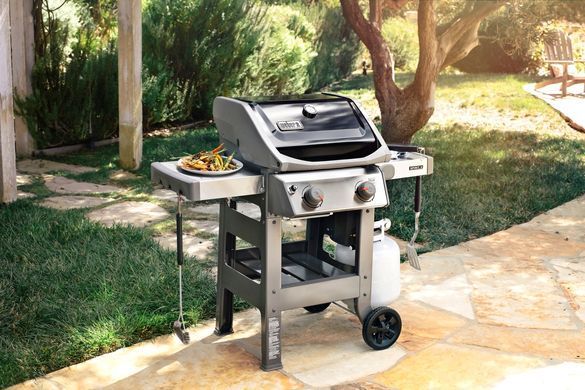 Газовий гриль Weber Spirit II E-210 GBS, чорний