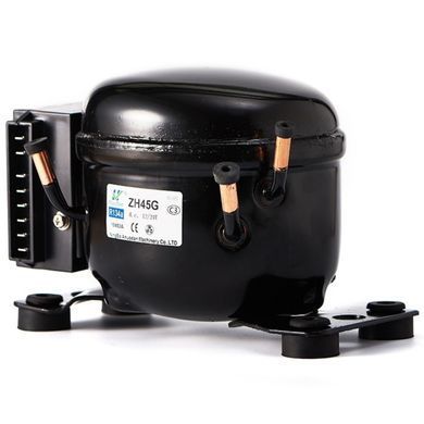 Компрессор для автохолодильника 12/24 Вольт Anuodan ZH45G (R-134a, DC12V, DC24V), Чорний