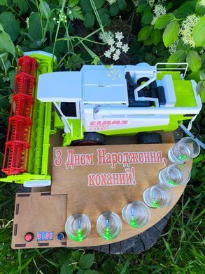 Наливатор Комбайнер GREEN-MAXI под 6 рюмок | Автоматический наливатор с аккумулятором