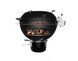Вугільний гриль Weber Master-Touch Premium SE E-5775 57 см, чорний