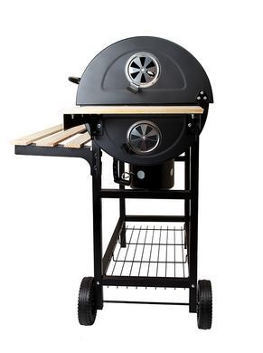 Вугільний гриль-барбекю WOOD TABLE GRILL + стартер