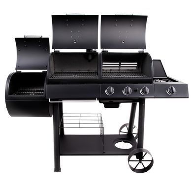 Комбинированный гриль-коптильня Oklahoma Joe&rsquo;s Longhorn Combo Charcoal/Gas Smoker & Grill