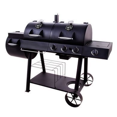 Комбинированный гриль-коптильня Oklahoma Joe&rsquo;s Longhorn Combo Charcoal/Gas Smoker & Grill
