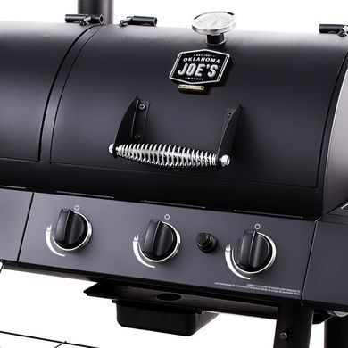 Комбинированный гриль-коптильня Oklahoma Joe&rsquo;s Longhorn Combo Charcoal/Gas Smoker & Grill