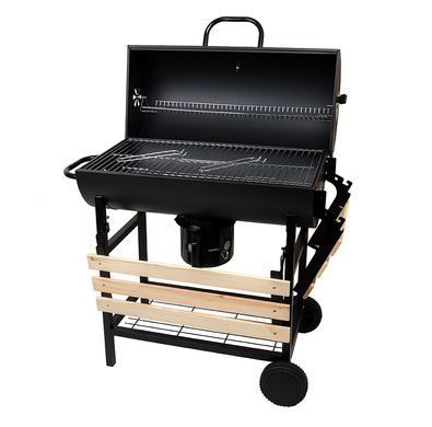 Вугільний гриль-барбекю WOOD TABLE GRILL + стартер