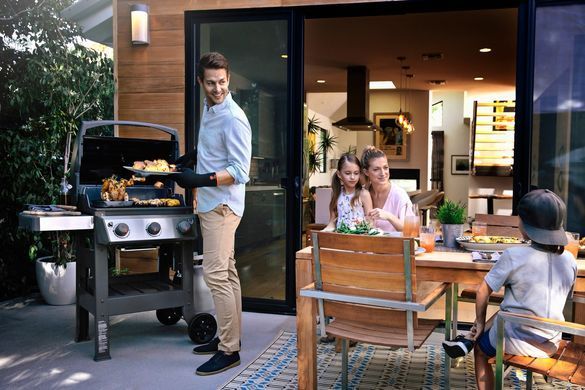 Газовий гриль Weber Spirit II E-310 GBS, чорний