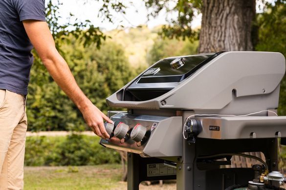 Газовий гриль Weber Spirit II E-310 GBS, чорний