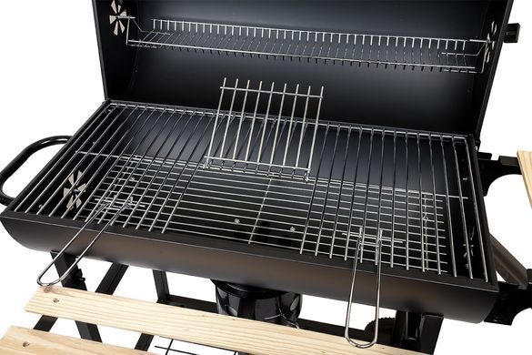 Вугільний гриль-барбекю WOOD TABLE GRILL + стартер