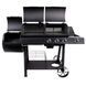 Комбинированный гриль-коптильня Oklahoma Joe&rsquo;s Longhorn Combo Charcoal/Gas Smoker & Grill