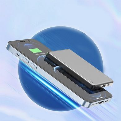 Power Bank Aspor A381 Magnetic Wireless 5000mAh (Type-C/20W)- синій (900153)