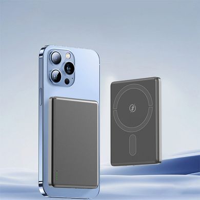 Power Bank Aspor A381 Magnetic Wireless 5000mAh (Type-C/20W)- синій (900153)