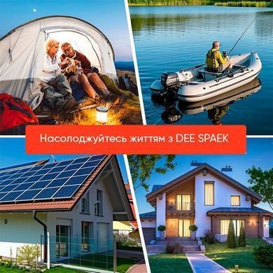 Літій-залізо-фосфатний акумулятор DEE SPAEK LiFePO4 12V 100Ah Bluetooth Mini (1280Wh) (BMS 100A)