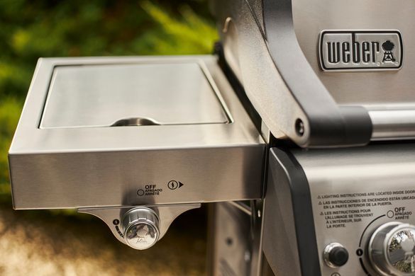 Газовий гриль Weber Spirit SP-335 Premium GBS, нержавеющая сталь
