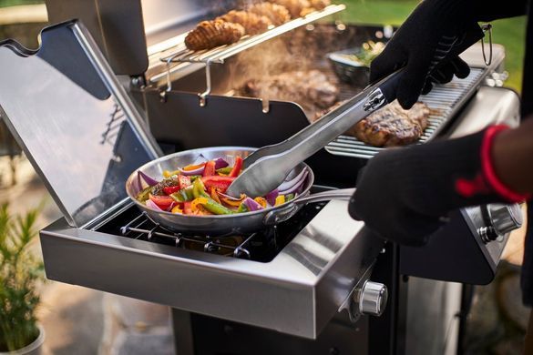 Газовий гриль Weber Spirit SP-335 Premium GBS, нержавеющая сталь