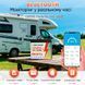 Літій-залізо-фосфатний акумулятор DEE SPAEK LiFePO4 12V 100Ah Bluetooth Mini (1280Wh) (BMS 100A), Чорний