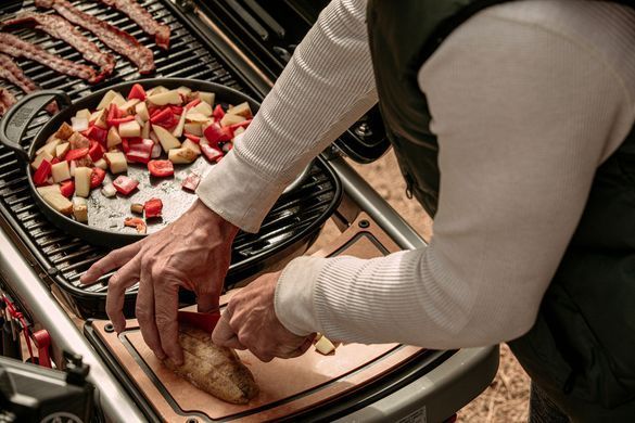 Газовый гриль Weber Traveler черный
