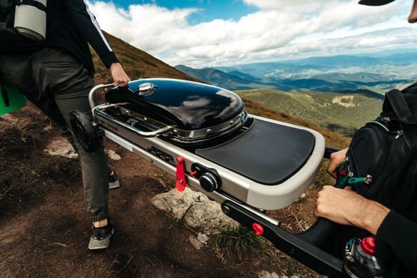 Газовый гриль Weber Traveler черный