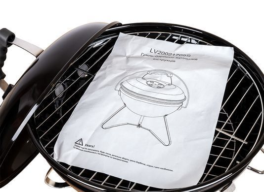 Вугільний міні гриль-барбекю CAMP GRILL BLACK
