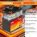 Литий-железо-фосфатный аккумулятор MOSEWORTH LiFePO4 12V 100 Ah Smart (1280Wh) (BMS 100A), Чорний