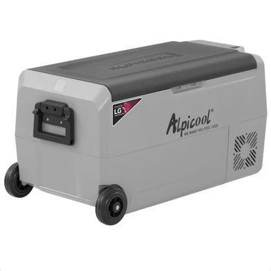 Компресорний автохолодильник Alpicool T36 (LG). 34 літри. Двокамерний. До -20℃. (12, 24, 220 вольт)