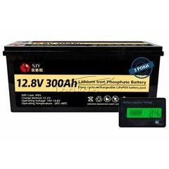 Литий-железо-фосфатный аккумулятор SJY LiFePO4 12V 300 Ah LCD (3840Wh) (BMS50/200A)