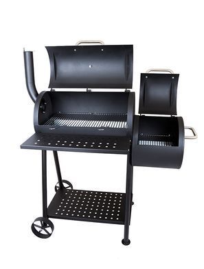 Угольный гриль-барбекю двойной с термометром DOUBLE GRILL