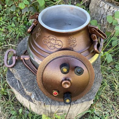 Афганский казан 12л, комбинированный герметичный казан RASHKO BABA (Афганистан)
