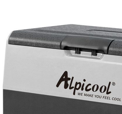 Компрессорный автохолодильник Alpicool T60 (LG). 60 литров. Двухкамерный. До -20℃. (12, 24, 220 вольт)