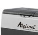 Компрессорный автохолодильник Alpicool T60 (LG). 60 литров. Двухкамерный. До -20℃. (12, 24, 220 вольт), Сірий