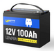 Литий-железо-фосфатный аккумулятор WATTCycle LiFePO4 12V 100 Ah (1280Wh) (BMS50/100A) WT12V100AH100, Чорний