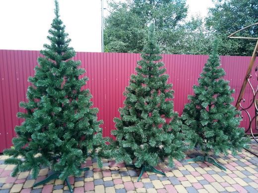 Ялинка Карпатська 2,00м Зелена ялинка штучна з підставкою