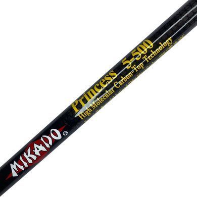 Вудка карбонова Mikado Princess без кілець 6м Carbon (GL5837)