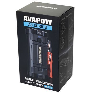 Пусковое устройство Jump Starter для авто AVAPOW A58 (4000A) 71,04 Wh/19200mAh